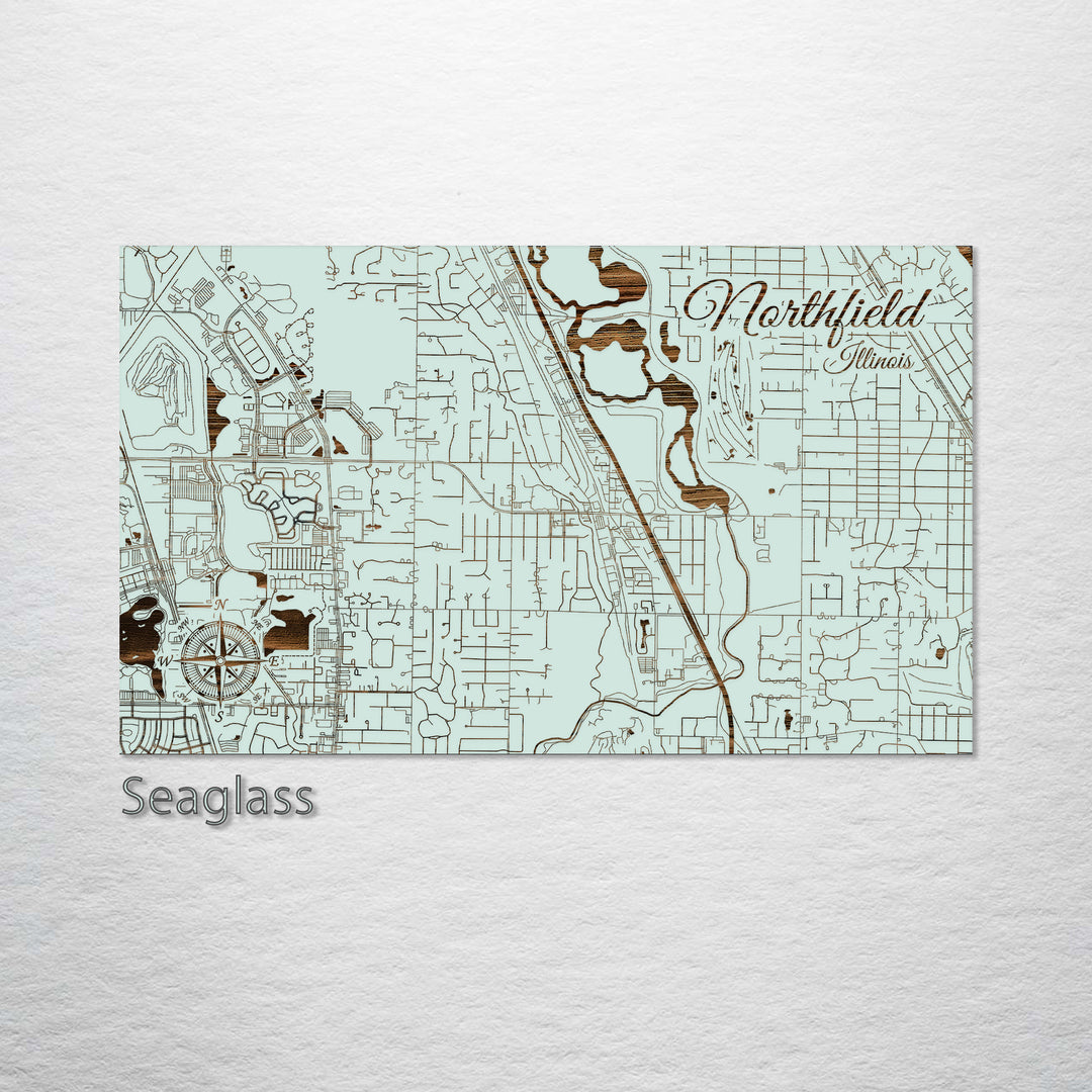 Northfield, Illinois Street Map