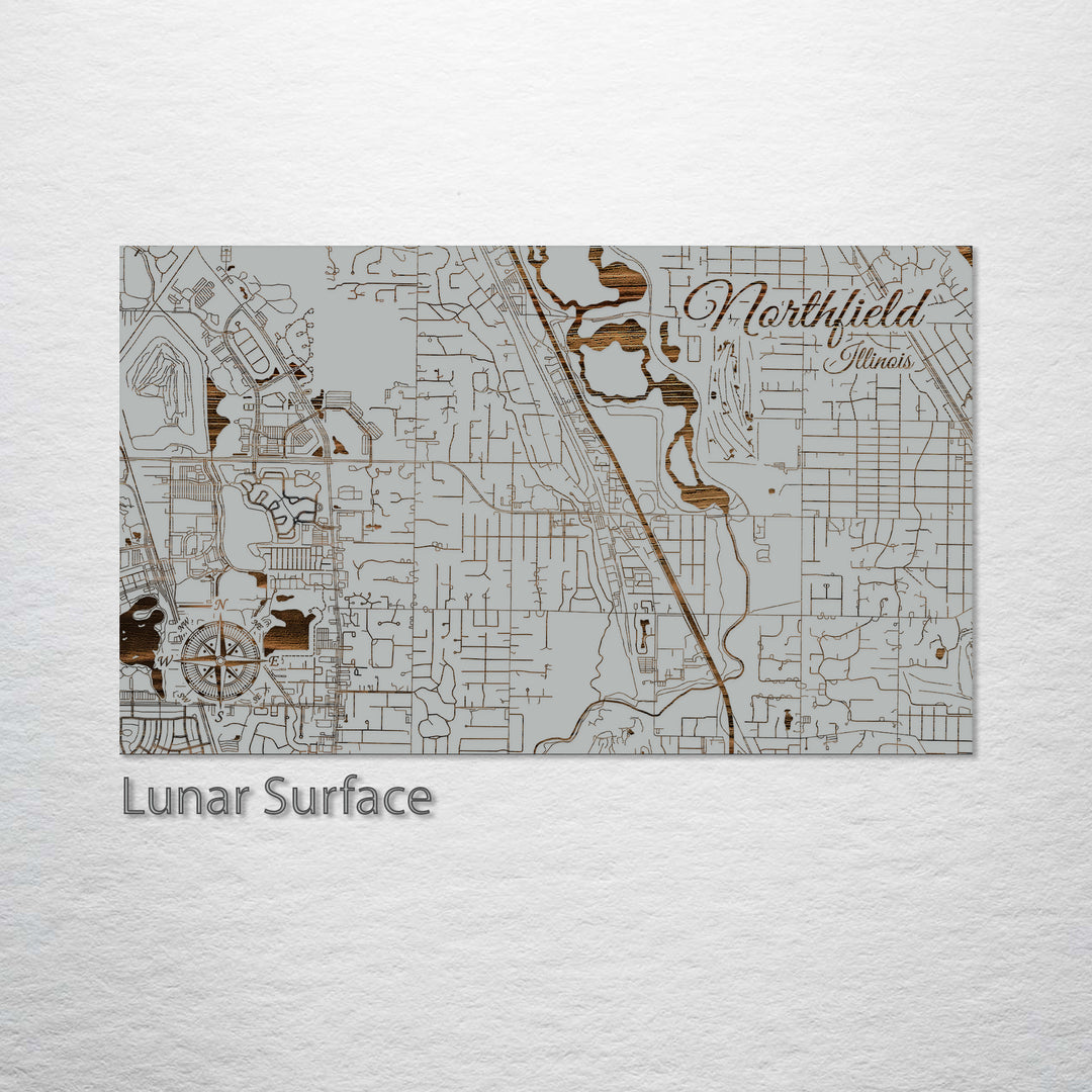Northfield, Illinois Street Map
