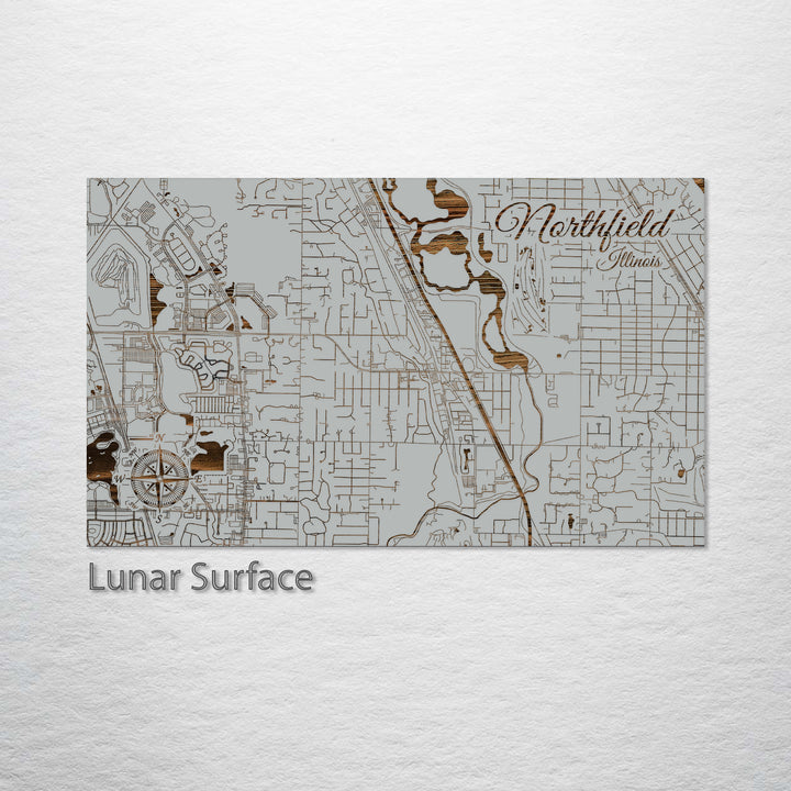 Northfield, Illinois Street Map