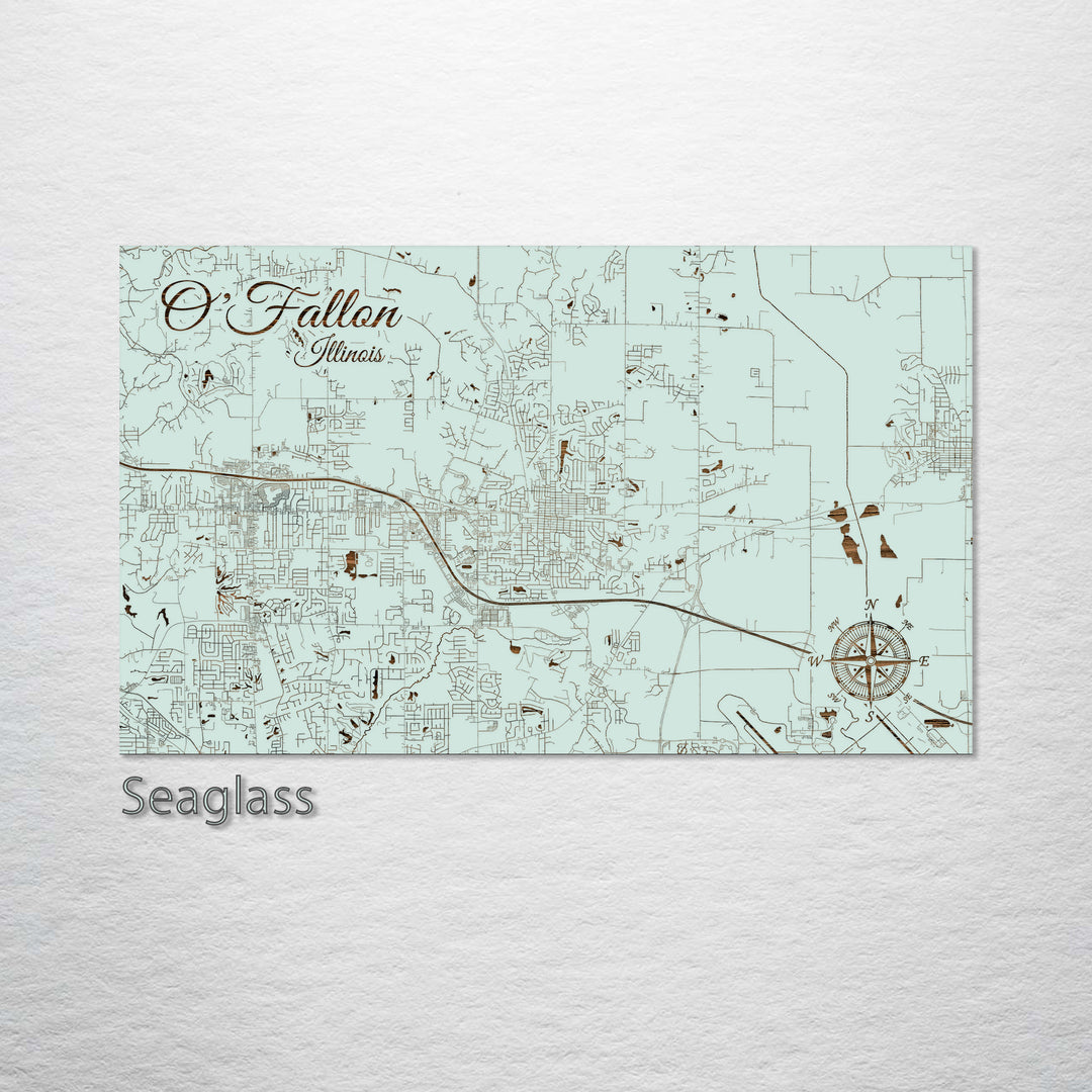 O'Fallon, Illinois Street Map