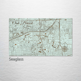 Oak Brook, Illinois Street Map