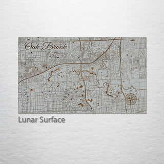 Oak Brook, Illinois Street Map