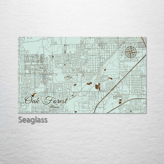 Oak Forest, Illinois Street Map