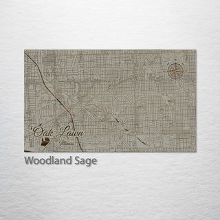 Oak Lawn, Illinois Street Map