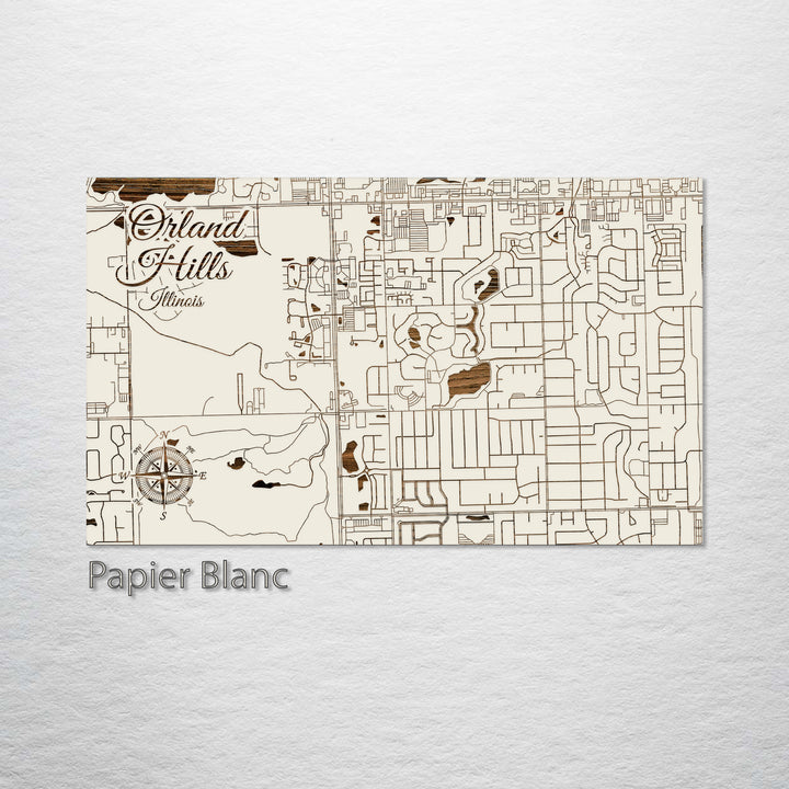 Orland Hills, Illinois Street Map