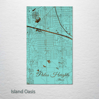 Palos Heights, Illinois Street Map
