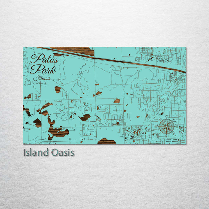 Palos Park, Illinois Street Map