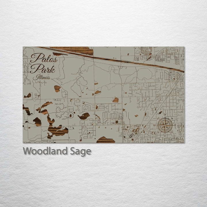 Palos Park, Illinois Street Map