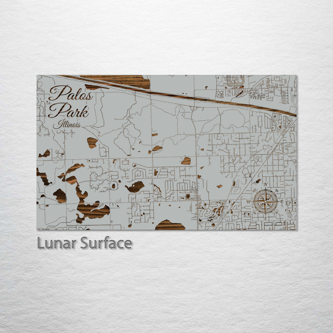 Palos Park, Illinois Street Map