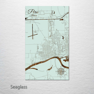 Peru, Illinois Street Map