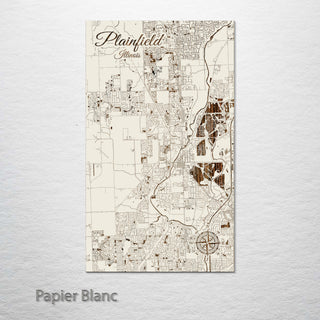 Plainfield, Illinois Street Map