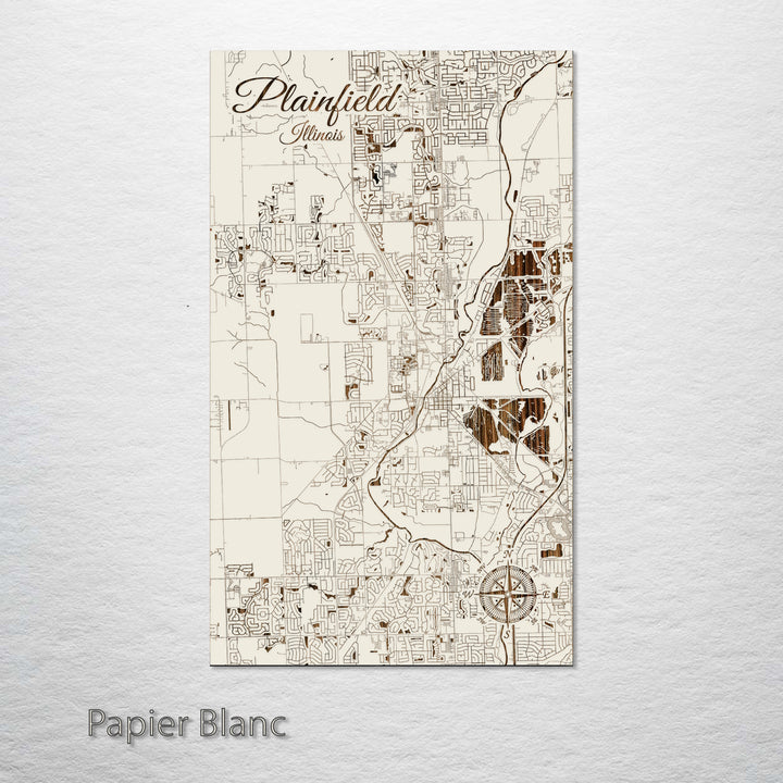 Plainfield, Illinois Street Map