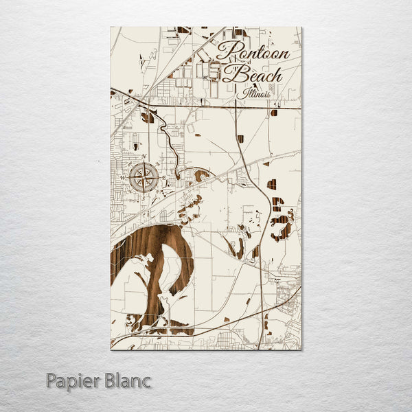 Pontoon Beach, Illinois Street Map Fire & Pine