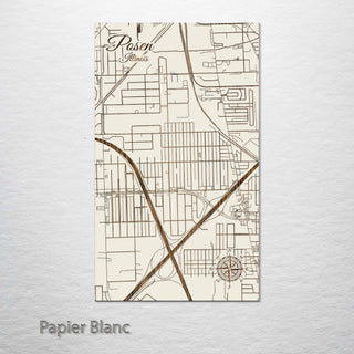 Posen, Illinois Street Map