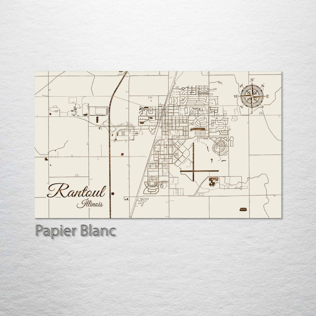 How Is Rantoul Il Rantoul, Illinois Street Map
