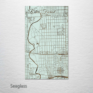 River Forest, Illinois Street Map