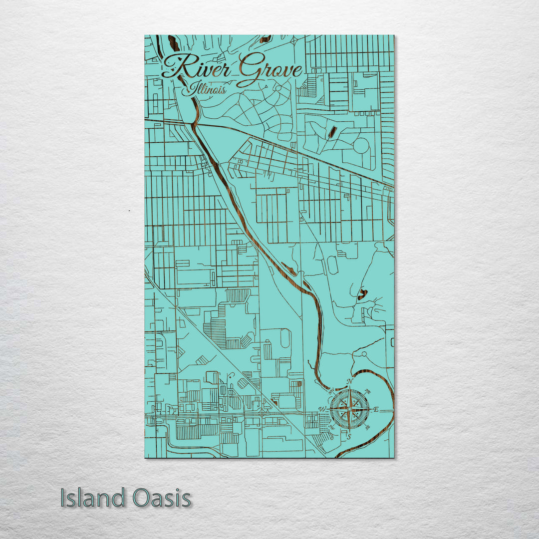 River Grove, Illinois Street Map