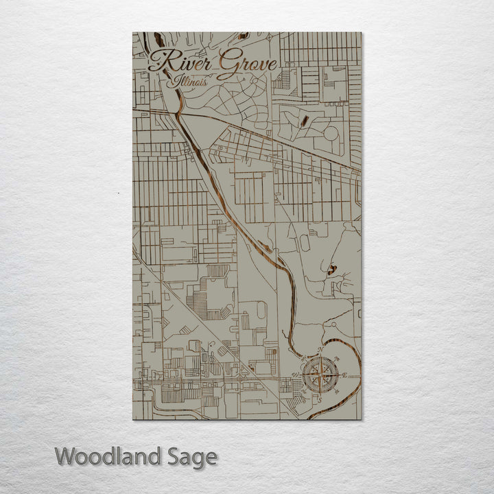 River Grove, Illinois Street Map