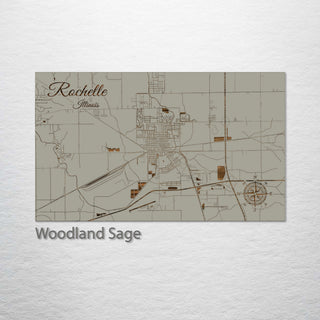 Rochelle, Illinois Street Map