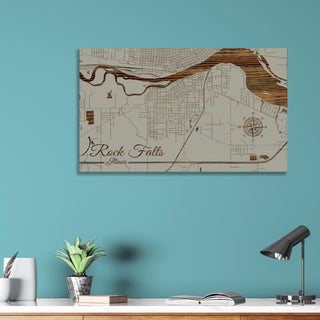 Rock Falls, Illinois Street Map