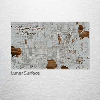 Round Lake Beach, Illinois Street Map