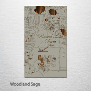 Round Lake, Illinois Street Map