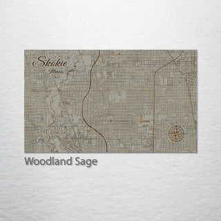 Skokie, Illinois Street Map