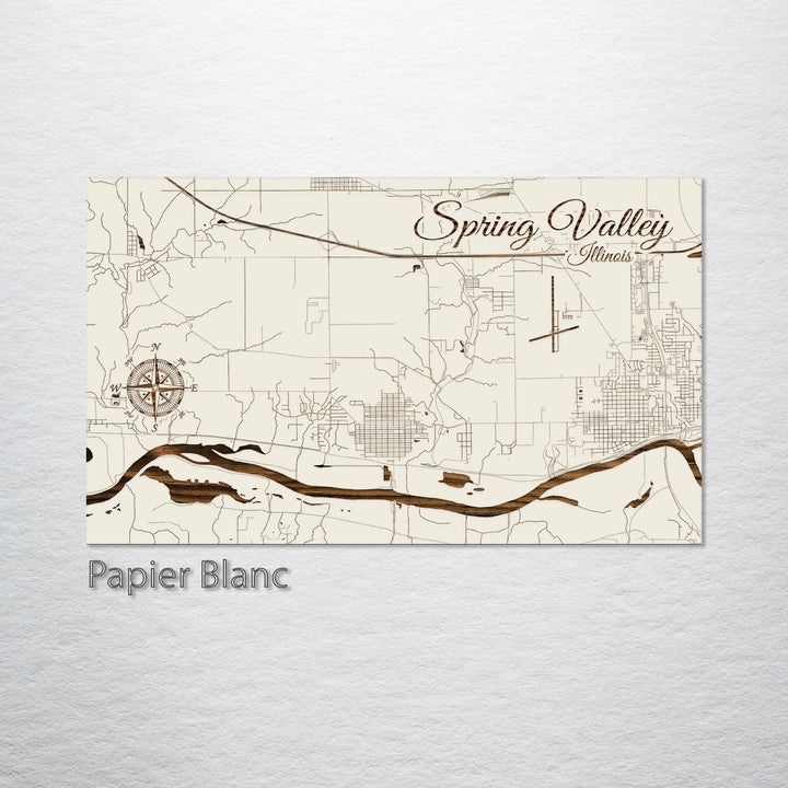 Spring Valley, Illinois Street Map