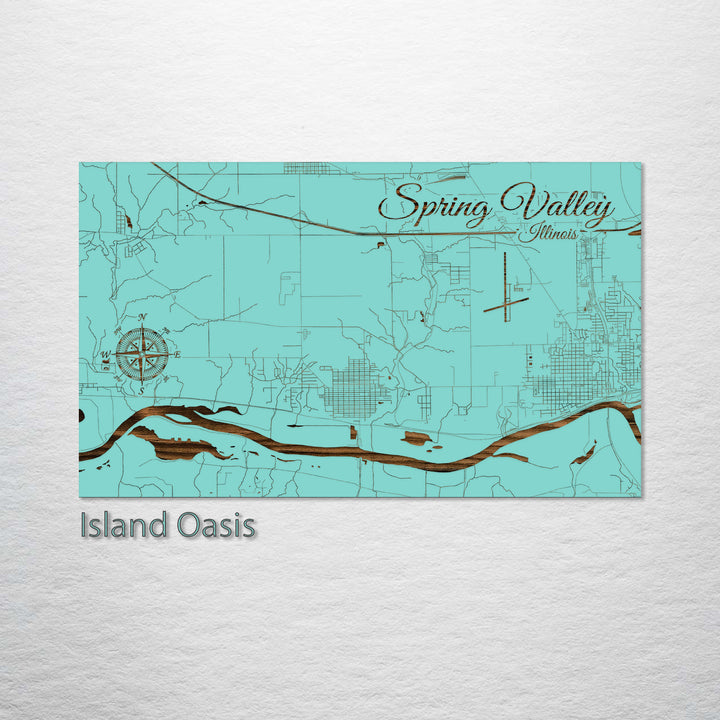 Spring Valley, Illinois Street Map