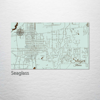 Steger, Illinois Street Map