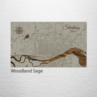 Sterling, Illinois Street Map