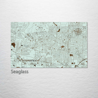 Streamwood, Illinois Street Map