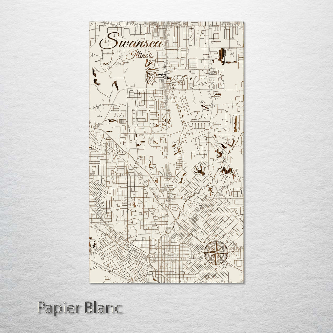 Swansea, Illinois Street Map