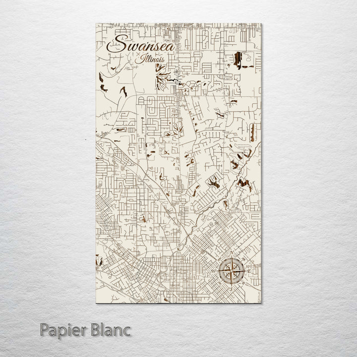 Swansea, Illinois Street Map