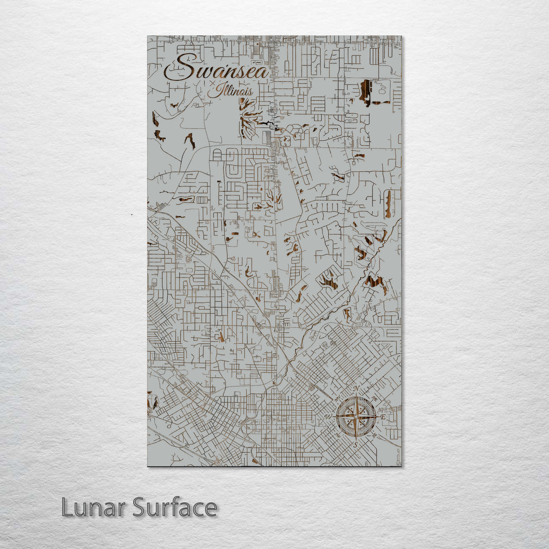 Swansea, Illinois Street Map
