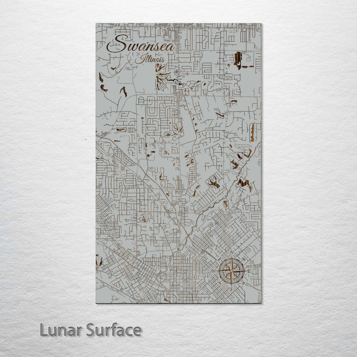 Swansea, Illinois Street Map
