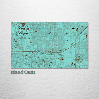 Tinley Park, Illinois Street Map