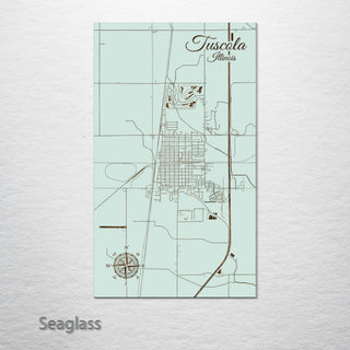 Tuscola, Illinois Street Map