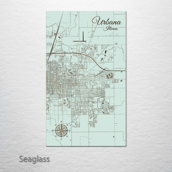 Urbana, Illinois Street Map