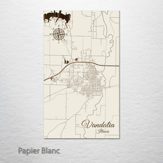 Vandalia, Illinois Street Map