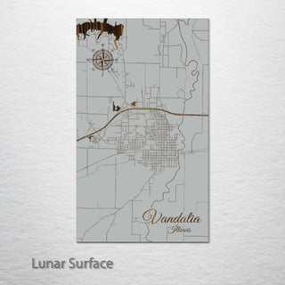 Vandalia, Illinois Street Map
