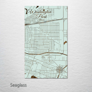 Washington Park, Illinois Street Map