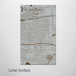 Washington Park, Illinois Street Map