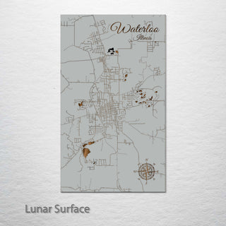 Waterloo, Illinois Street Map