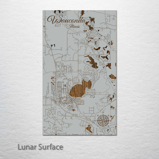Wauconda, Illinois Street Map