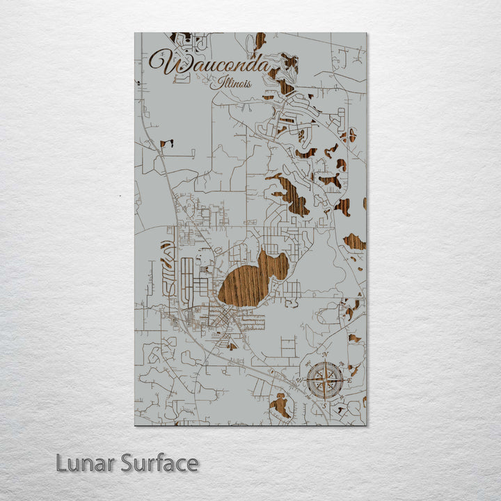 Wauconda, Illinois Street Map