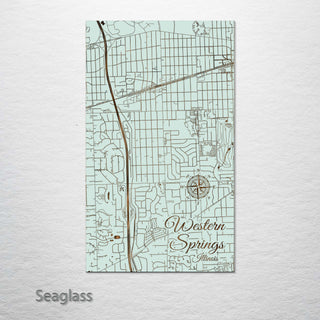 Western Springs, Illinois Street Map
