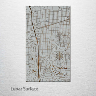 Western Springs, Illinois Street Map