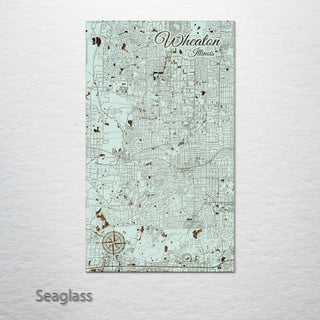 Wheaton, Illinois Street Map