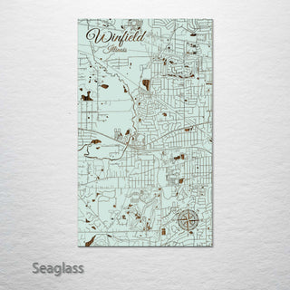Winfield, Illinois Street Map